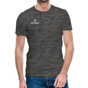 CAMISETA AMORELA HOMBRE GRIS LOBO