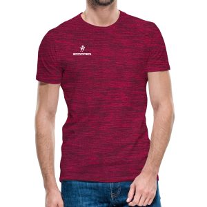 CAMISETA AMORELA HOMBRE VINOTINTO