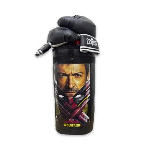 KIT BOXEO SACO + GUANTES INFANTIL DEADPOOL