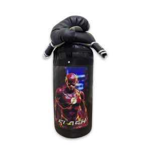 KIT BOXEO SACO + GUANTES INFANTIL FLASH