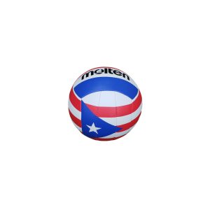 BALÓN DE VOLEIBOL BANDERA DE PUERTO RICO DE MOLTEN, TAMAÑO 5